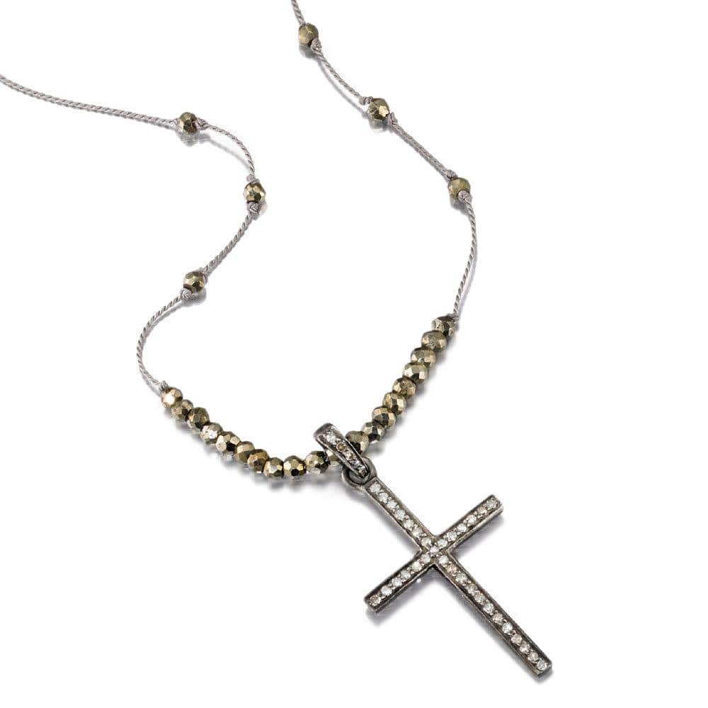 Womens large hot sale cross necklace