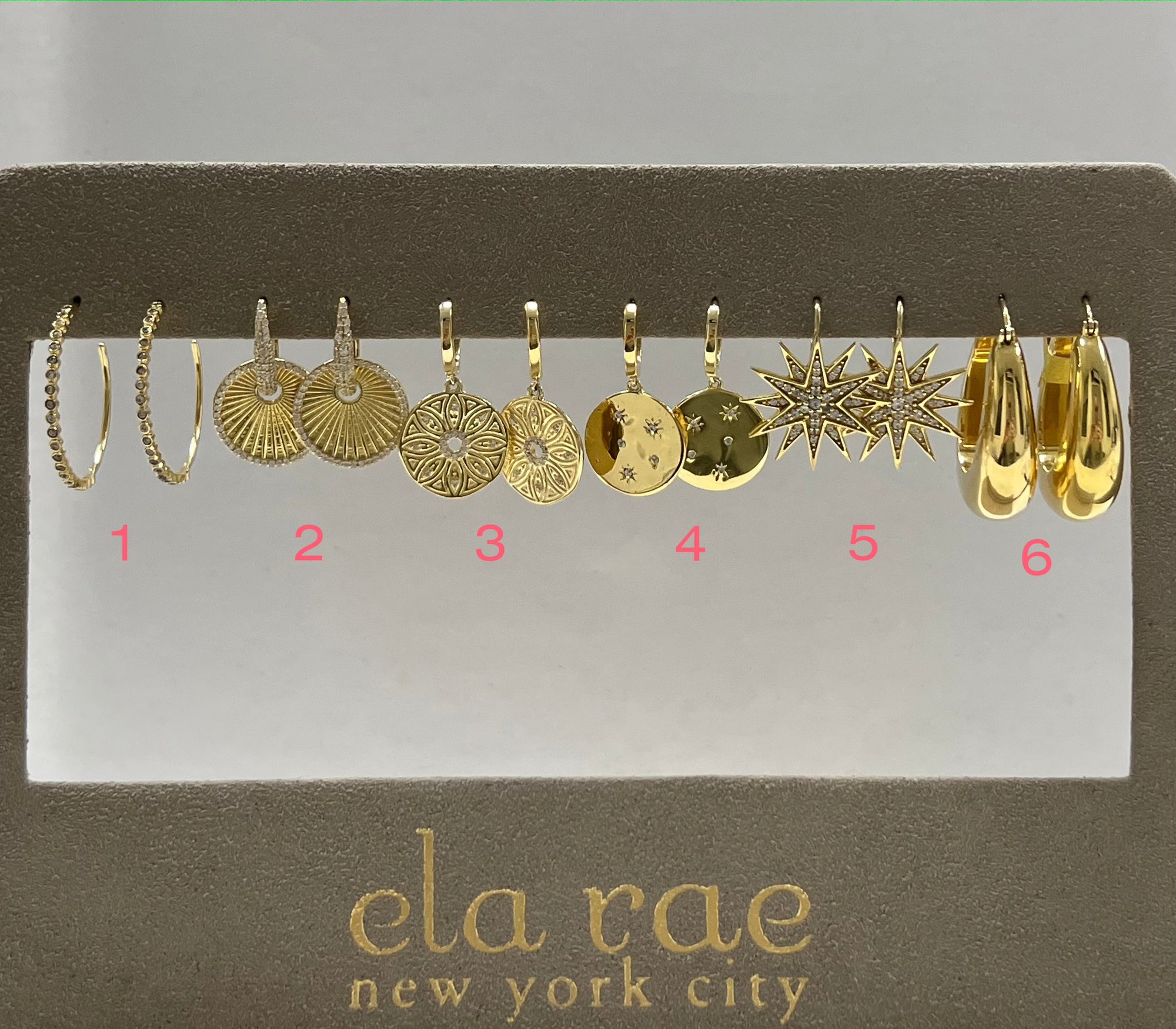 ela by ela rae earrings